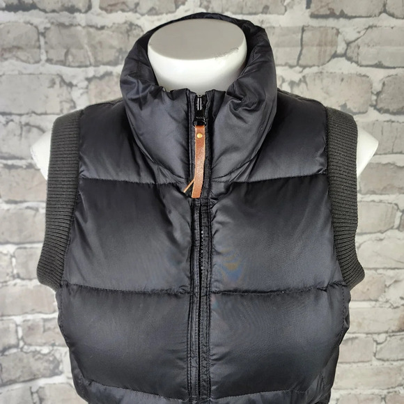 Jacob Connexion Goose Down Puffer Vest Black Size - Picture 5 of 11